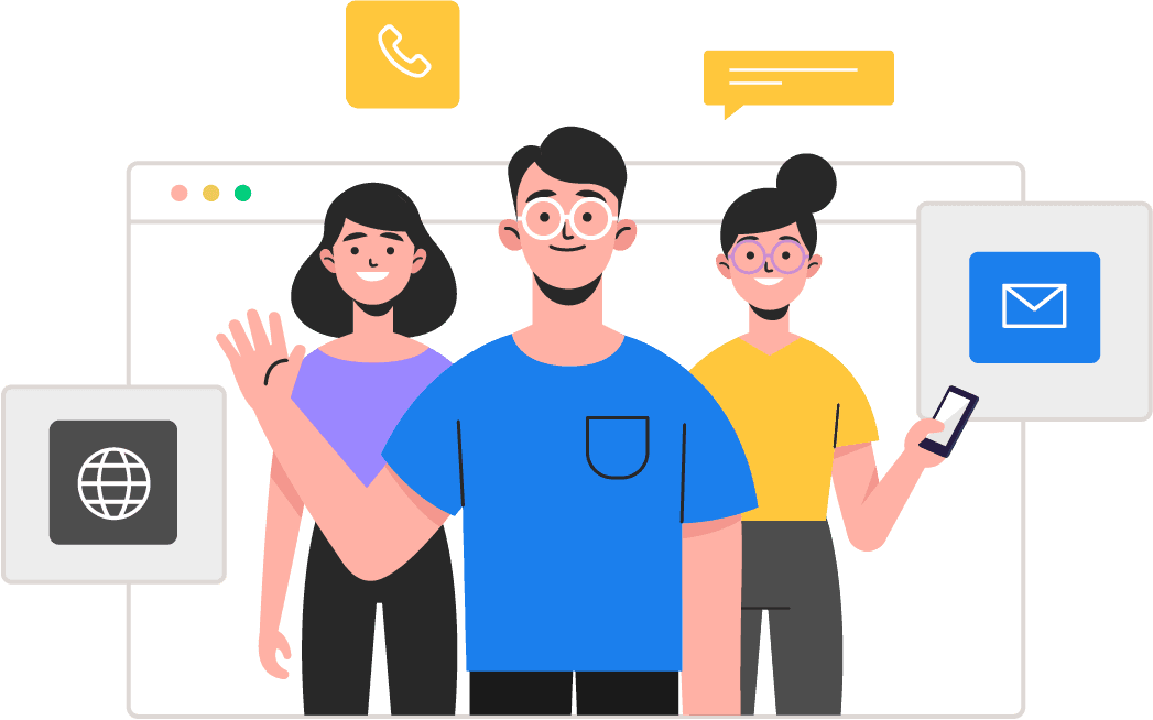 Contact us - we are here to help