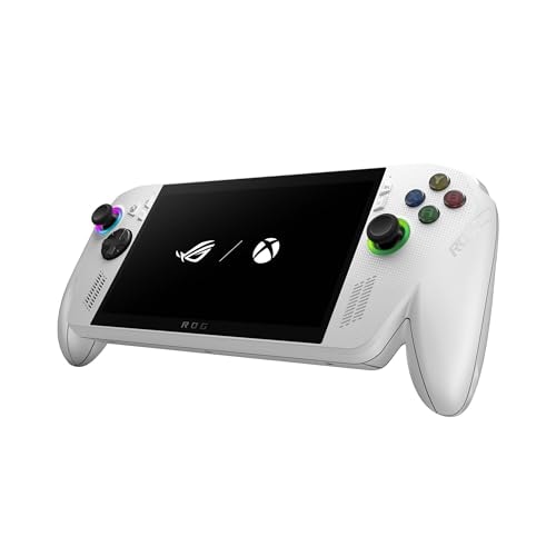 ASUS ROG Xbox Ally – 7” 1080p 120Hz Touchscreen Gaming Handheld, 3-month Xbox Game Pass Premium included, AMD Ryzen Z2 A, 16GB RAM, 512GB SSD, White view 2