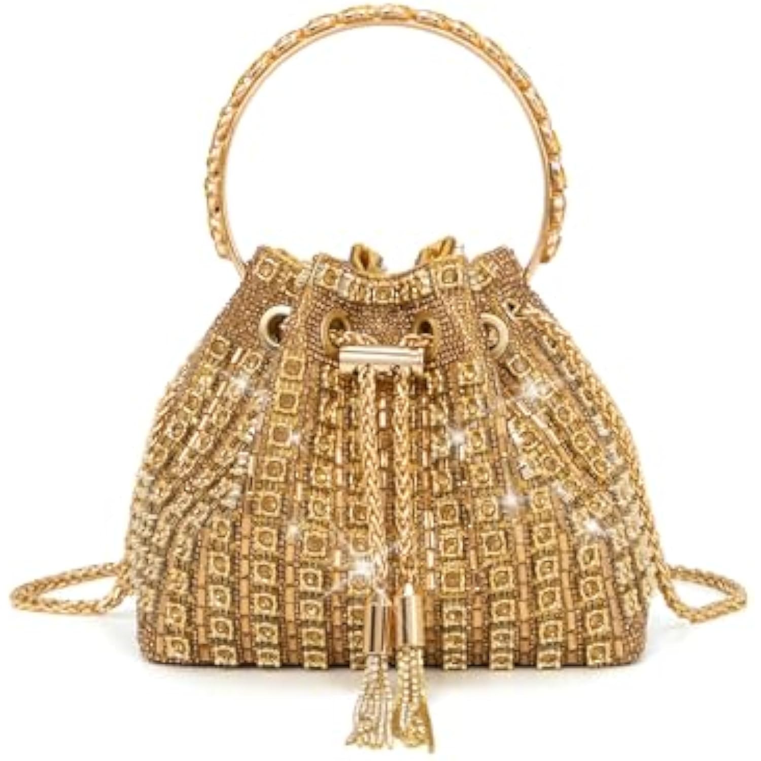 Sparkly Diamond Evening Bag Clutch Purses for Women Rhinestone Purse Glitter Handbag for Party Prom Cocktail Wedding view 2